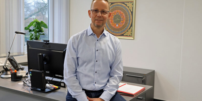 Mann im Büro