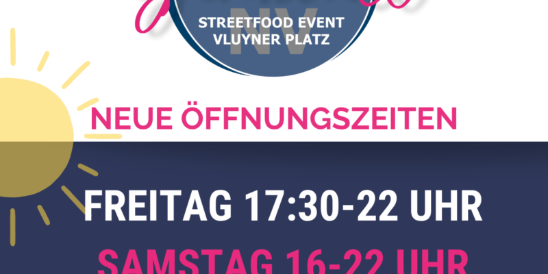 Infotext mit Angabe von Öffnungszeiten